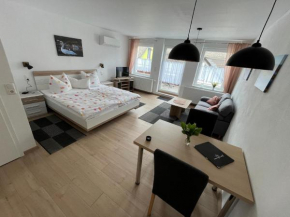 Komfort Appartement, Balkon mit Moselblick